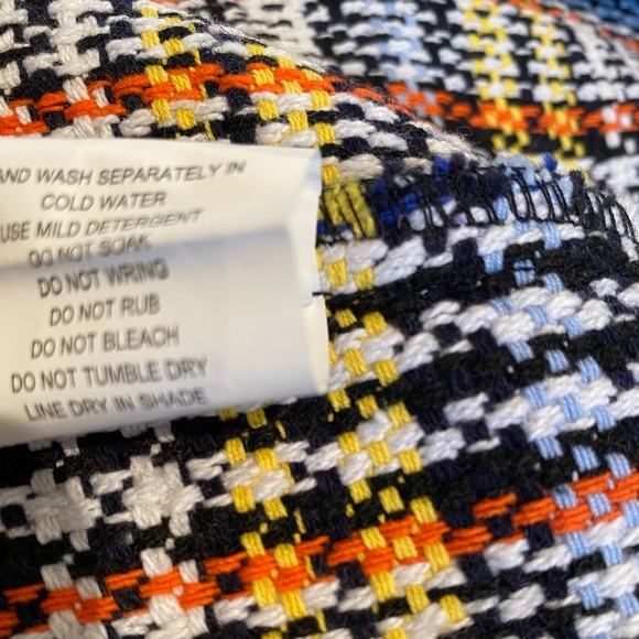 EBBY and I MULTICOLOR SNAP TWEED SKIRT - Picture 5 of 12